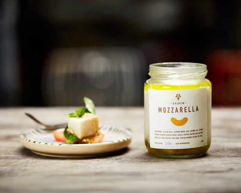 Phô mai Mozzarella hạt điều Kashew
